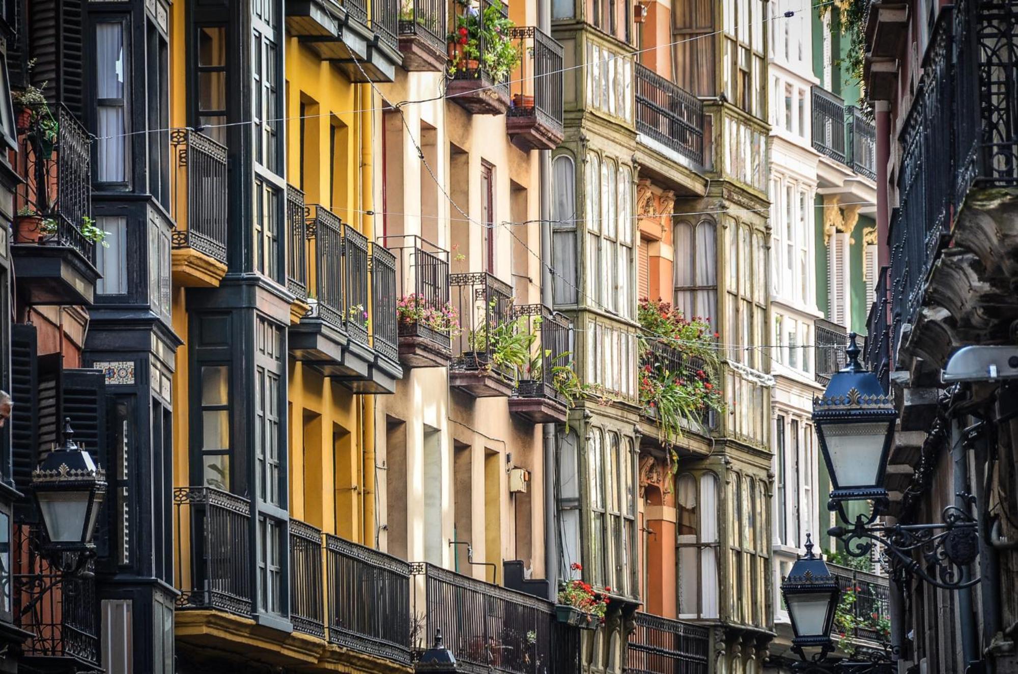 Siete Calles / Bilbao Art Bilbau Exterior foto